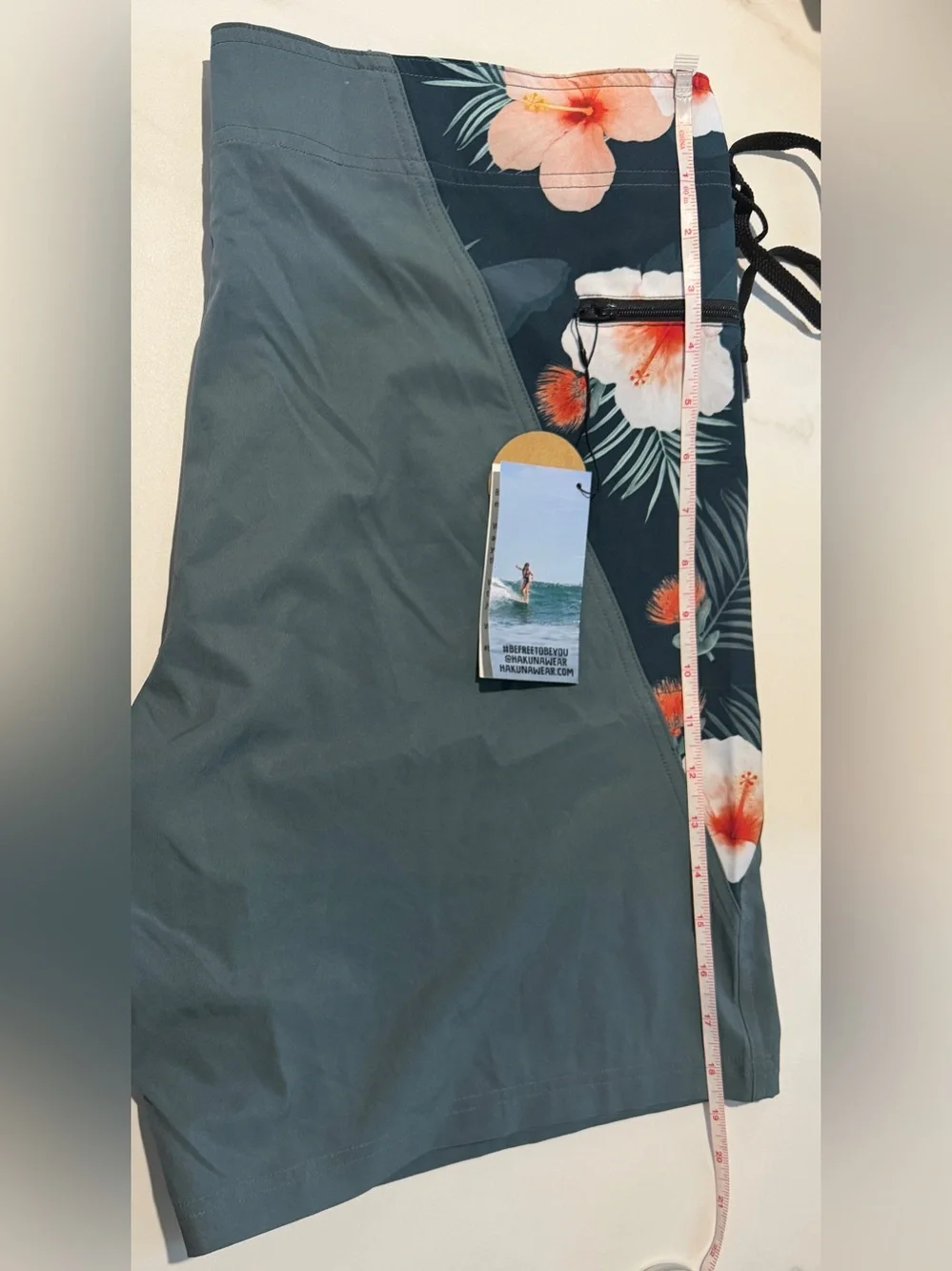 Men's Punalu'u Recycled Board Shorts - 'Ohi'a Storm Gray